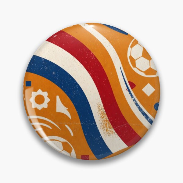 Item preview, Netherlands Retro Pattern | Vintage Oranje All-Over Print Soccer Design designed and sold by Nexus Space.