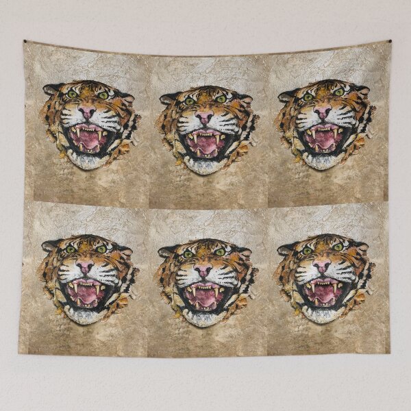 Item preview, Hissy Face Tiger designed and sold by Bearbunz.