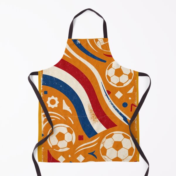 Item preview, Netherlands Retro Pattern | Vintage Oranje All-Over Print Soccer Design designed and sold by Nexus Space.