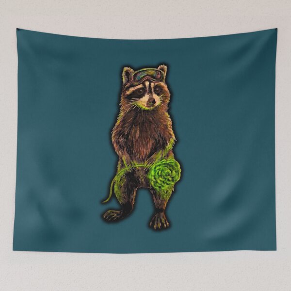 Item preview, Apocalyptic Raccoon designed and sold by ArtistsAtticWI.