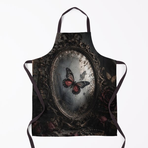 Item preview, Butterfly In Vintage Mirror designed and sold by VelarisMoon.