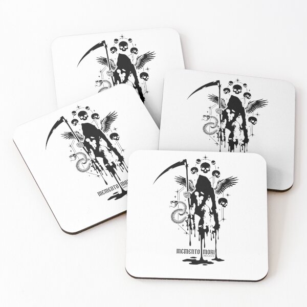 Item preview, Grim Reaper Memento Mori Dark Aesthetic Vintage Tattoo designed and sold by lzxzxl.
