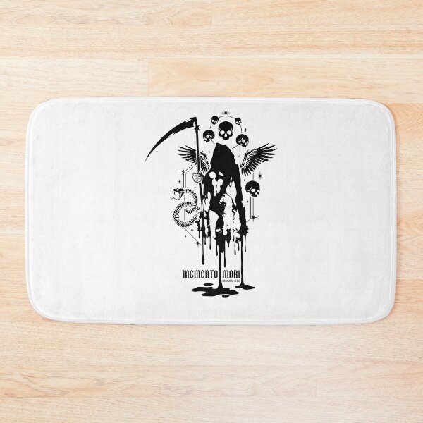 Item preview, Grim Reaper Memento Mori Dark Aesthetic Vintage Tattoo designed and sold by lzxzxl.