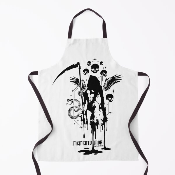 Item preview, Grim Reaper Memento Mori Dark Aesthetic Vintage Tattoo designed and sold by lzxzxl.