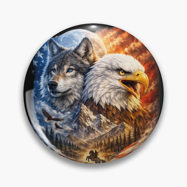 Item preview, Wolf Eagle designed and sold by IMOBILYARI.