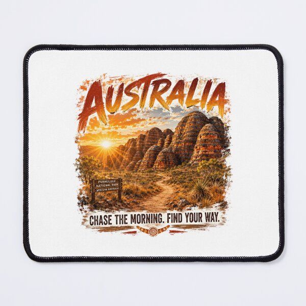 Item preview, The Australian Adventure Starts Here designed and sold by Holiday-Hunter.
