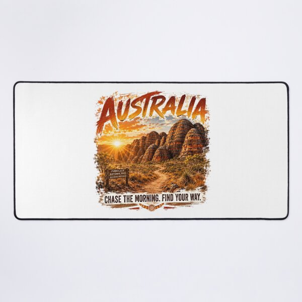 Item preview, The Australian Adventure Starts Here designed and sold by Holiday-Hunter.