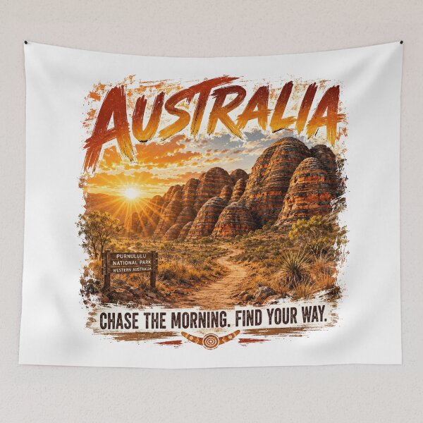 Item preview, The Australian Adventure Starts Here designed and sold by Holiday-Hunter.