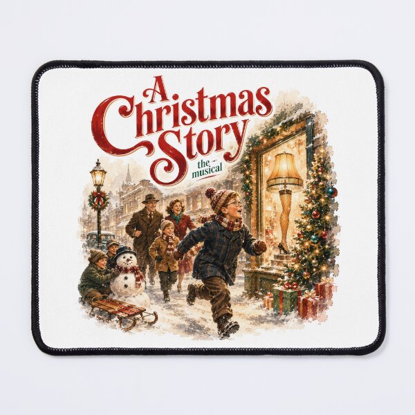 Item preview, A Christmas Story the Musical designed and sold by Lyric Vault - Rock on.