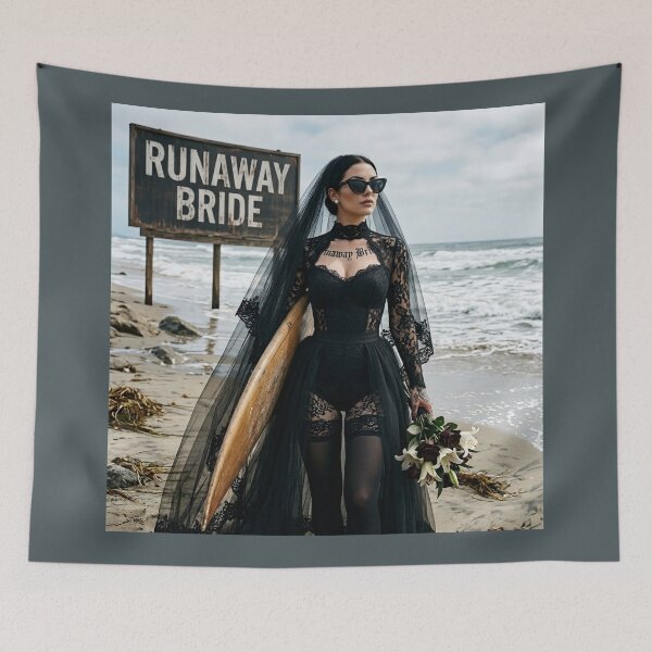 Item preview, Runaway Bride Beach Surf designed and sold by Voodoo Store Paranormal Collections.