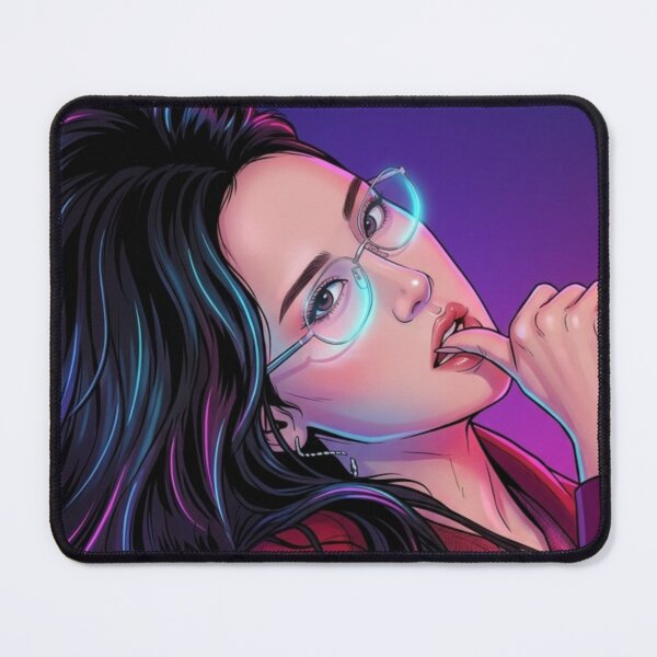 Item preview, Temptation Jane Neon GL Series Lgbtq+ WLW Decor Poster Print Art Comic Saying  designed and sold by Mind Space.