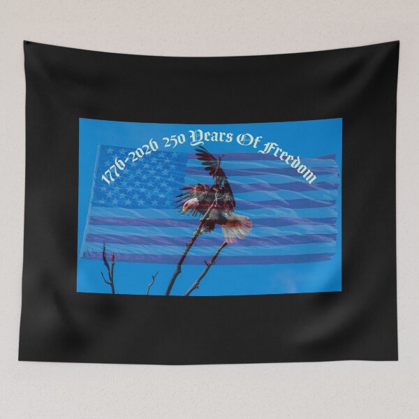 Item preview, USA 1776-2026 250 Years Of Freedom designed and sold by PsychoAlien.com.