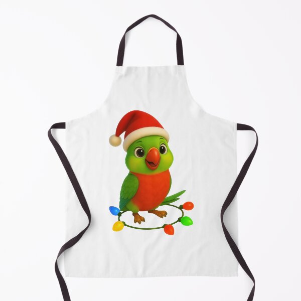 Item preview, Christmas Scarlet-Chested Parakeet designed and sold by Sillytoe.