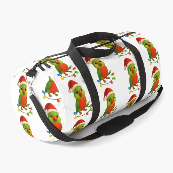 Item preview, Christmas Scarlet-Chested Parakeet designed and sold by Sillytoe.