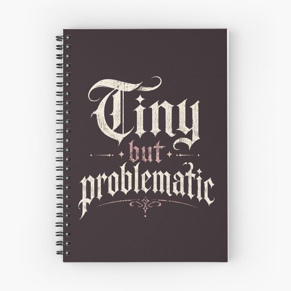 Item preview, Tiny but Problematic | Funny Cute Chaos Quote | Sassy Lettering T-Shirt designed and sold by witchlingart.