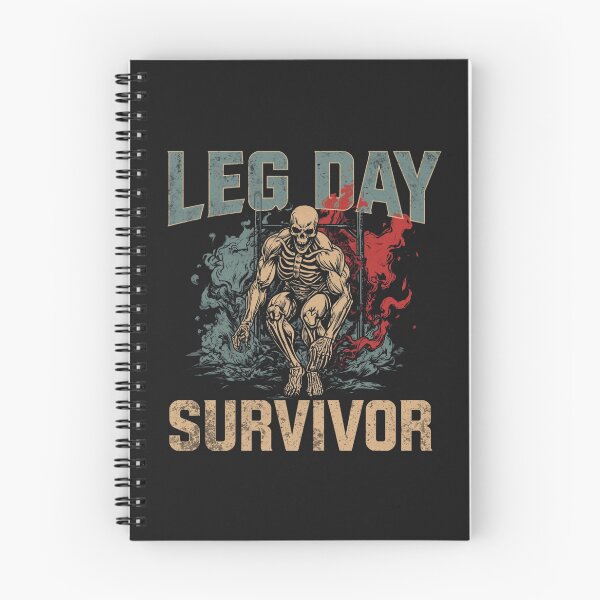 Item preview, Leg Day Survivor | Retro 90s Bootleg Gym Workout Vintage Style designed and sold by Sparkofart07.