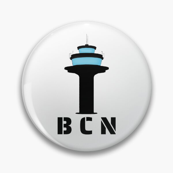 Item preview, BCN (Barcelona) Airport Tower Sticker designed and sold by Aviation Sticker Shop.