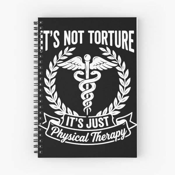 Item preview, It's Not Torture It's Just Physical Therapy Funny PT Caduceus Crest designed and sold by raedattia.