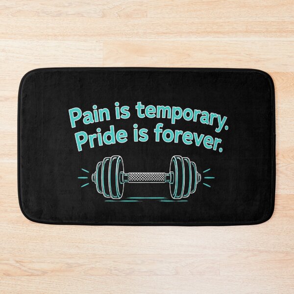 Item preview, Pain Is Temporary Pride Is Forever Motivational Gym Fitness designed and sold by Digistore1221.