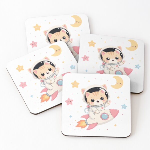 Item preview, Kawaii Kids Astronaut Cat designed and sold by Mysthor-Designs.