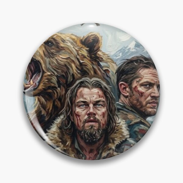 Item preview, The Revenant Retro Frontier Survival Drama Tribute Art Movie Poster designed and sold by Art's Diner.