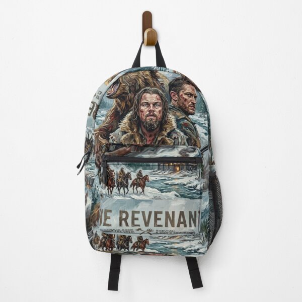 Item preview, The Revenant Retro Frontier Survival Drama Tribute Art Movie Poster designed and sold by Art's Diner.