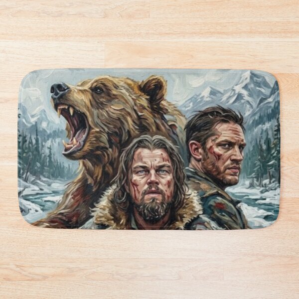 Item preview, The Revenant Retro Frontier Survival Drama Tribute Art Movie Poster designed and sold by Art's Diner.
