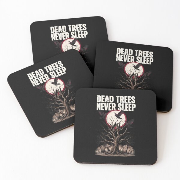 Item preview, Dead Trees Never Sleep, Halloween Haunted House Graveyard Vintage Horror 80s designed and sold by CryptReel.