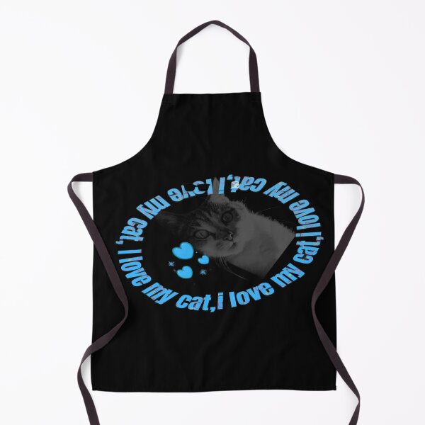 Item preview, I Love My Cat Circular Typography Cute Kitten designed and sold by hoodiehood.