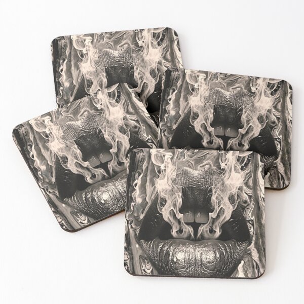 Item preview, Monochrome Smokey Lips designed and sold by CyndiEpps.