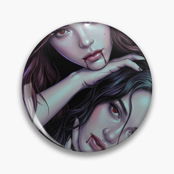 Item preview, Tasty LmSy Vampire Gothic GL Series Lgbtq+ Sapphic Decor Poster Print Art Comic Saying  designed and sold by Mind Space.