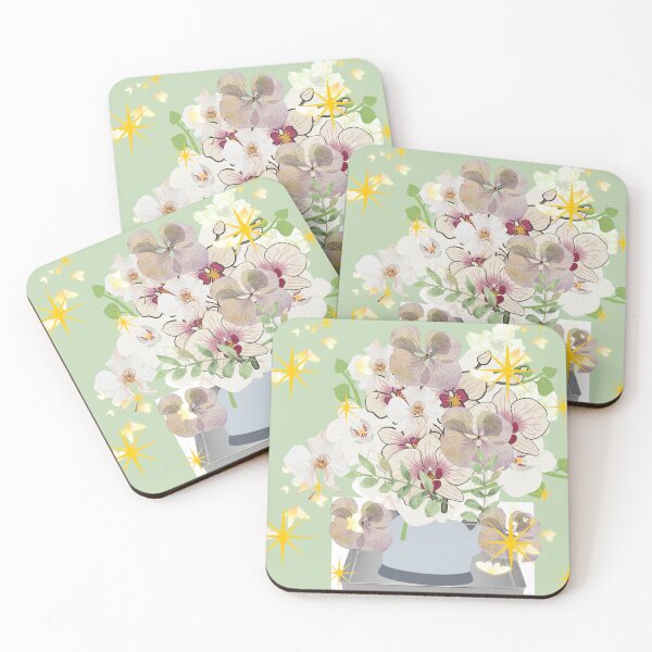 Item preview, Flower and firefly art designed and sold by Extremeallie.