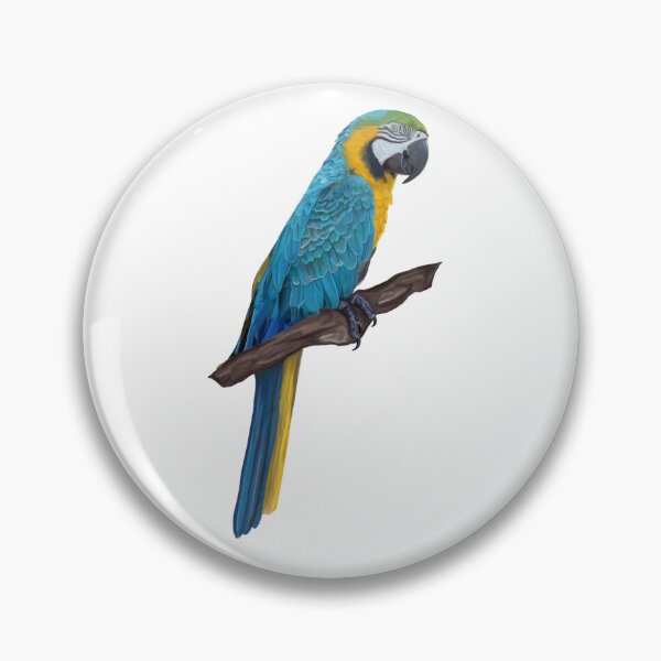 Item preview, Blue Macaw designed and sold by PaulaGaitleyArt.