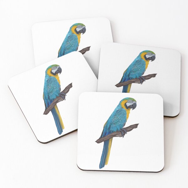 Item preview, Blue Macaw designed and sold by PaulaGaitleyArt.