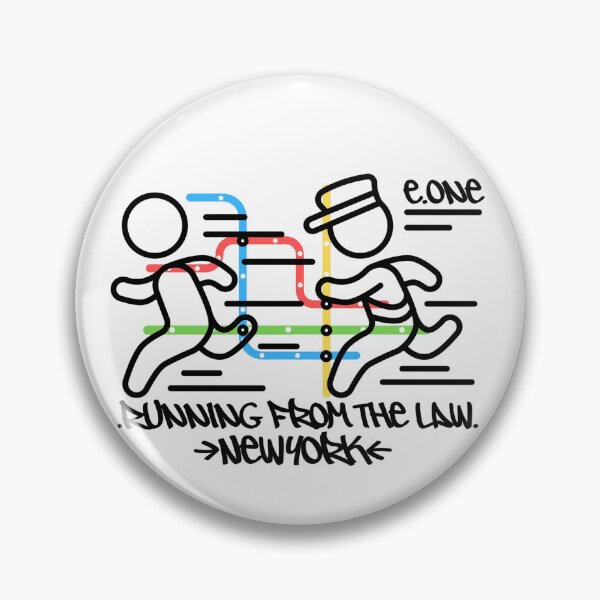 Item preview, Running From The Law — New York Subway designed and sold by ENDTOENDSTORE.