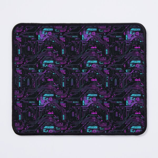 Item preview, Cyberpunk Neon Circuit Pattern designed and sold by Pioneer Spirit Market.