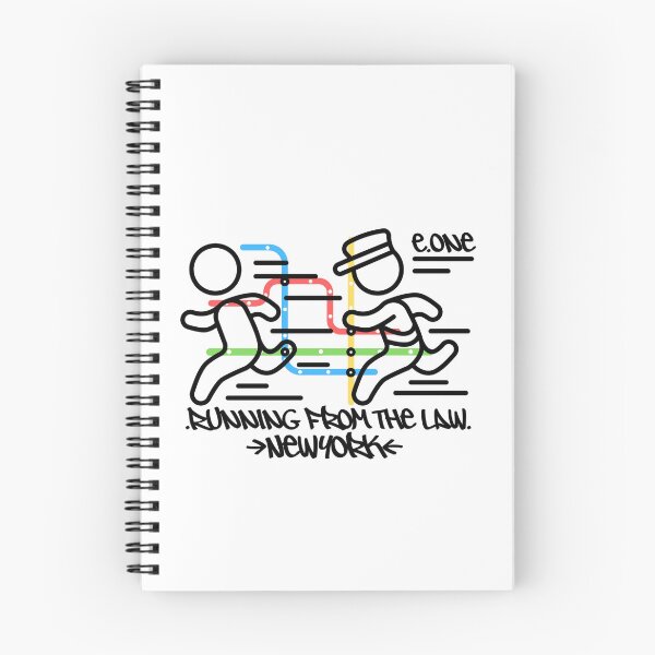 Item preview, Running From The Law — New York Subway designed and sold by ENDTOENDSTORE.
