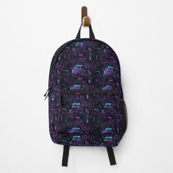 Item preview, Cyberpunk Neon Circuit Pattern designed and sold by Pioneer Spirit Market.