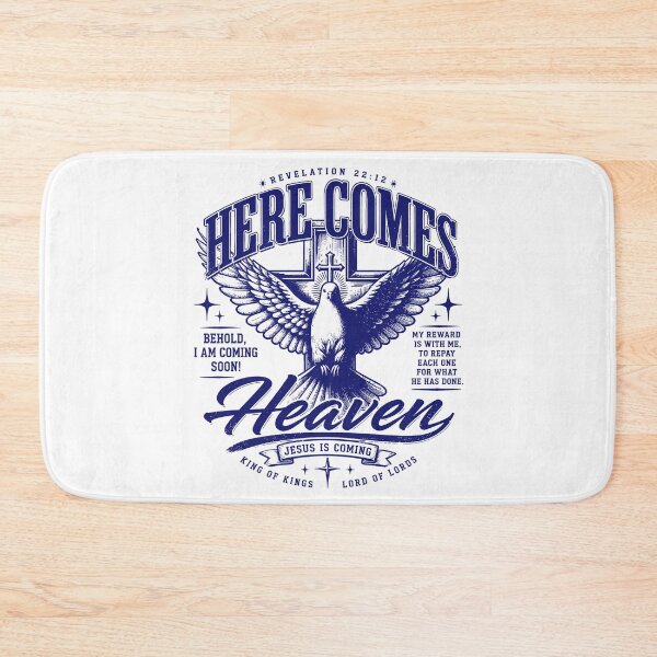 Item preview, Here Comes Heaven  – Jesus Is Coming Revelation 22:12  designed and sold by HB Shirts.