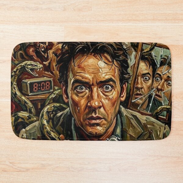 Item preview, 1408 Retro Psychological Horror Cult Classic Tribute Art Movie Poster designed and sold by Art's Diner.