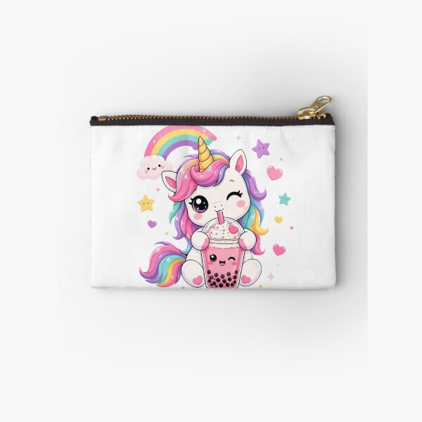 Item preview, Cute Unicorn with Bubble Tea designed and sold by MySthore.