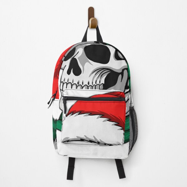 Item preview, Christmas Skeleton With Santa Hat Illustration designed and sold by DailyDoodlesBySumbul.