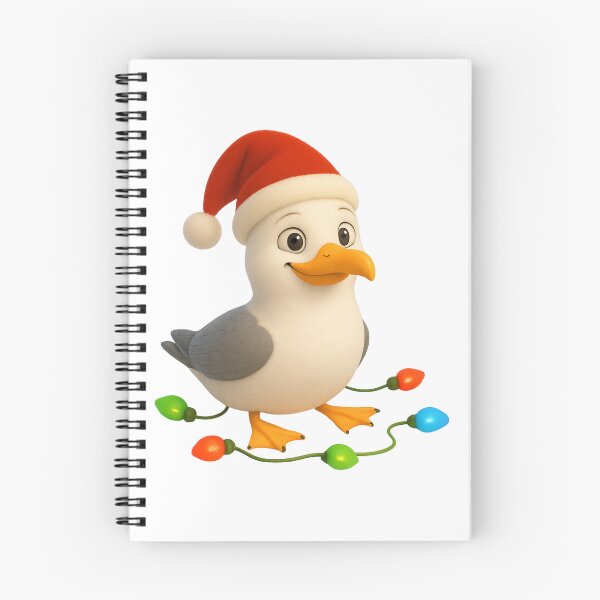 Item preview, Christmas Seagull Gull designed and sold by Sillytoe.