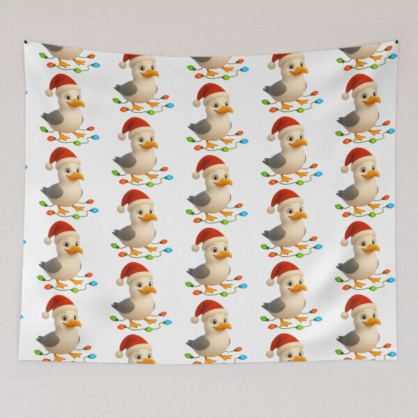 Item preview, Christmas Seagull Gull designed and sold by Sillytoe.