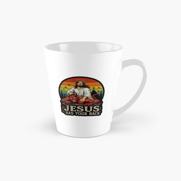 Item preview, Jesus Has Your Back Vintage Christian Faith  designed and sold by HB Shirts.