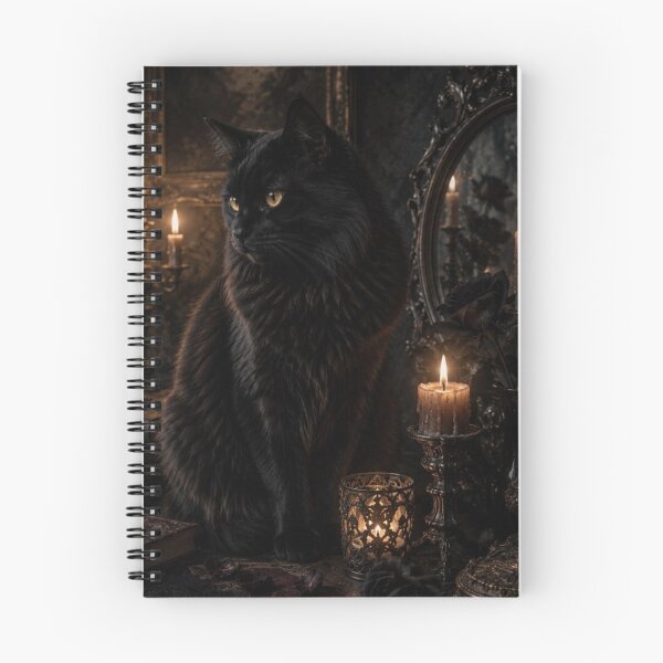 Item preview, Black Cat In Gothic Room designed and sold by VelarisMoon.