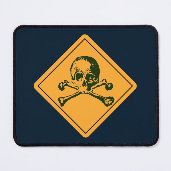 Item preview, Crossbones Skull | Pirate Warning Sign designed and sold by NOXSCORP.