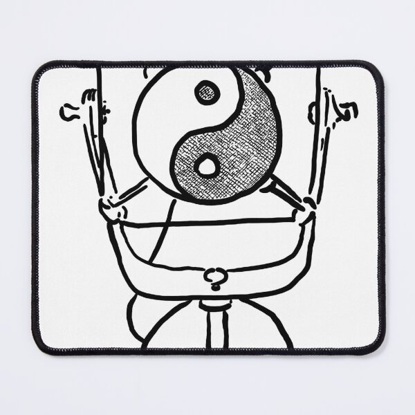 Item preview, Yin Yang Microphone clear background designed and sold by Charlie  Birney.