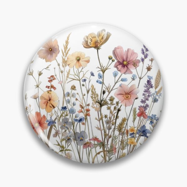 Item preview, Wildflower Bouquet – Delicate Botanical Floral Illustration designed and sold by UUniqueIImprint.