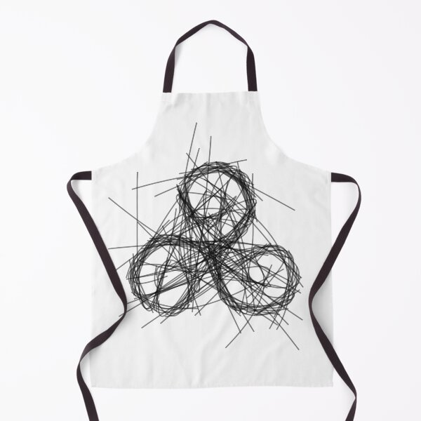 Item preview, Sacred Geometry Triskelion - Minimalist Ink Sketch designed and sold by H Jonas.
